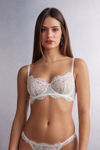 The Most Romantic Season Daniela Balconette Bra Woman Ivory Size 3B - Intimissimi - Modalova