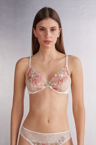 Summer Sunset Alessia Balconette Bra Woman White Size 3D - Intimissimi - Modalova