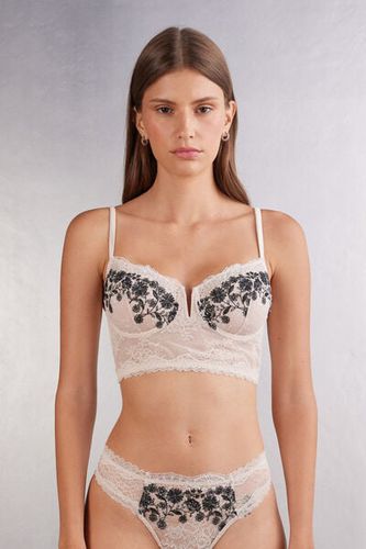 Little Romance Daniela Lace Bustier Woman Natural Size 2C - Intimissimi - Modalova