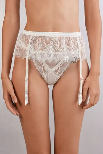 Her Beauty Lace Garter Belt Woman Ivory Size TU - Intimissimi - Modalova