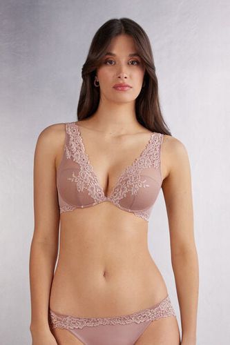 Pretty Flowers Elena Balconette Bra Woman Pink Size 7B - Intimissimi - Modalova