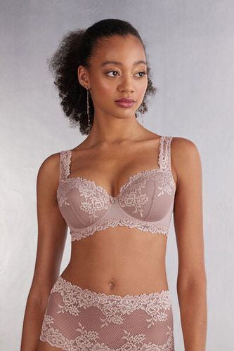 Pretty Flowers Sofia Balconette Bra Woman Pink Size 6C - Intimissimi - Modalova