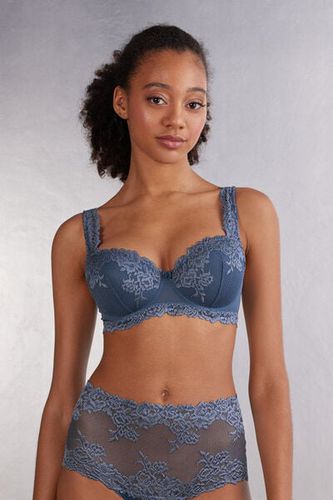 Pretty Flowers Sofia Balconette Bra Woman Blue Size 4B - Intimissimi - Modalova