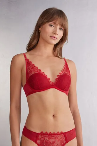 Intriguing Beauty Giorgia Balconette Bra Woman Red Size 3C - Intimissimi - Modalova