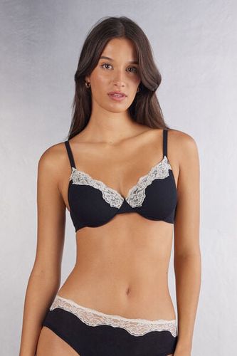 Effortless Beauty Francesca Balconette Bra Woman Black Size 2D - Intimissimi - Modalova