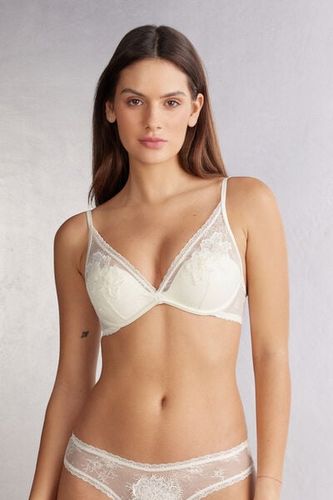 Glisten in the Light Giorgia Balconette Bra Woman Ivory Size 1B - Intimissimi - Modalova