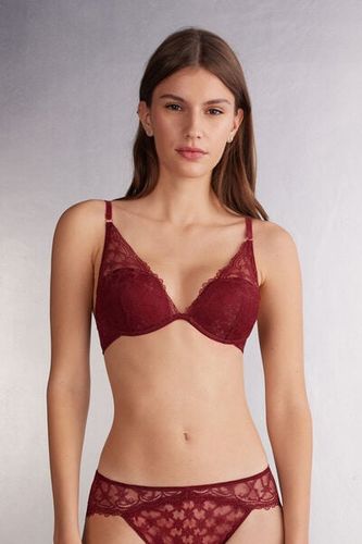 She is a Classic Elena Balconette Bra Woman Red - Intimissimi - Modalova