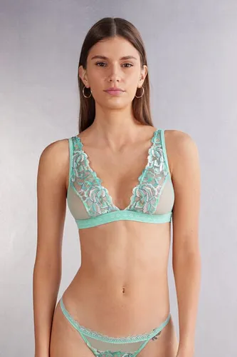 Emerald Flower Triangle Bra Woman Size 2B - Intimissimi - Modalova