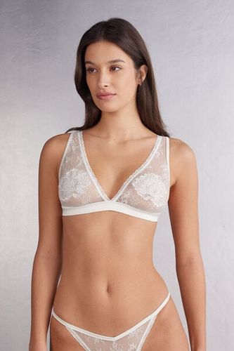 Glisten in the Light Triangle Bra Woman Ivory Size 2B - Intimissimi - Modalova