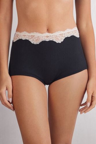 Effortless Beauty High Rise Hipsters Woman Black - Intimissimi - Modalova