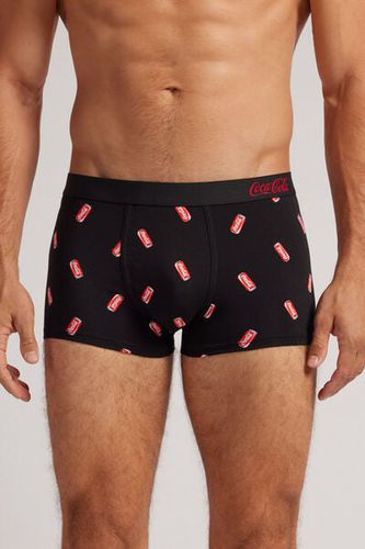 Coca-Cola Superior Cotton Boxers Man Black Size 4 - Intimissimi - Modalova