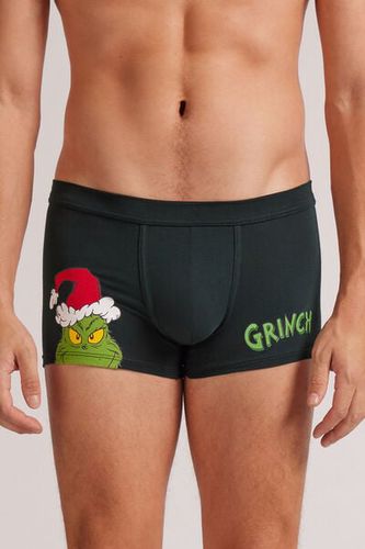 The Grinch Dr Seuss Print Superior Cotton Boxers Man Green Size 4 - Intimissimi - Modalova