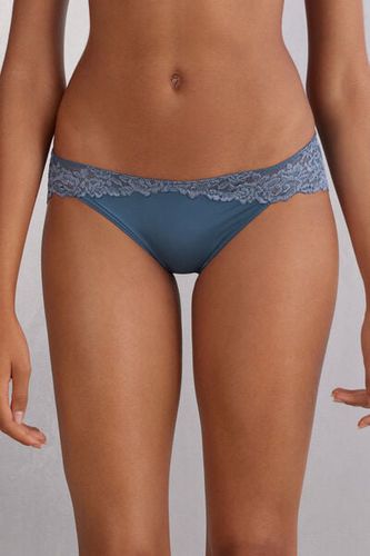 Pretty Flowers Panties Woman Blue Size 2 - Intimissimi - Modalova