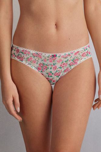 Life is a Flower Panties Woman Floral Size 3 - Intimissimi - Modalova