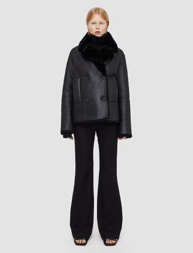 Shearling Calla Coat - Joseph - Modalova