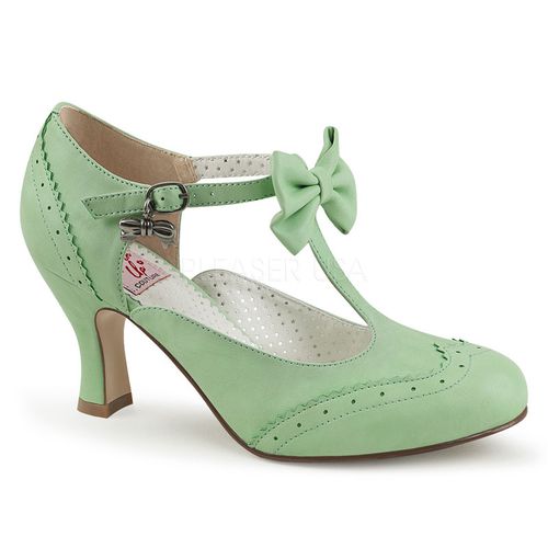 Escarpins d'Orsay verts pistaches - Pointure : 36 - Chaussures femmes Pinup Couture - Modalova