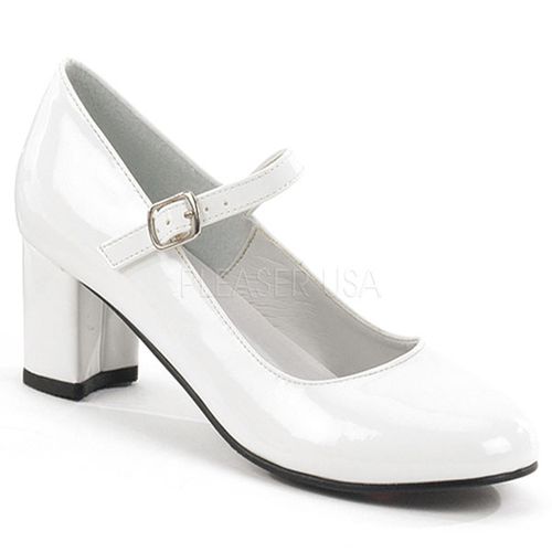 Escarpins ballerines blancs vernis - Pointure : 36 - Chaussures femmes Funtasma - Modalova