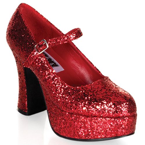 Mary Jane paillettes rouges - Pointure : 46 - Chaussures femmes Funtasma - Modalova