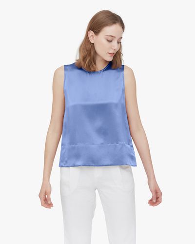 LILYSILK T Shirt Soie 22 Momme Brillant Lisse Doux Coupe Régulière XS - LILYSILK - Modalova