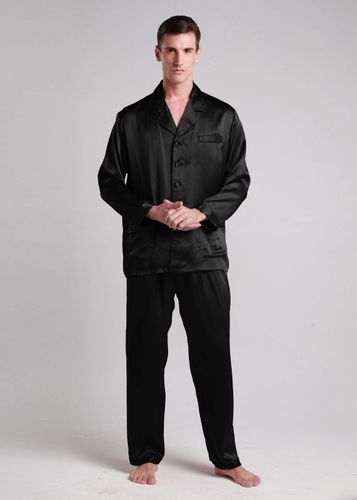 LILYSILK Pyjama Homme Soie M Noir - LILYSILK - Modalova