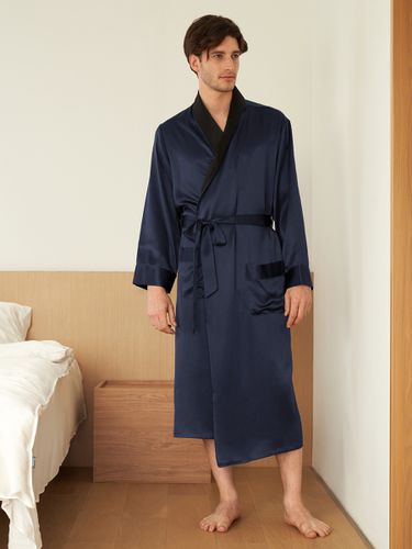 LILYSILK Robe De Chambre En Soie Naturelle Col Croisé, Jusqu'Aux Jambes 100 Soie Bon Rapport Qualité-Prix Respectueux De La Peau XS - LILYSILK - Modalova