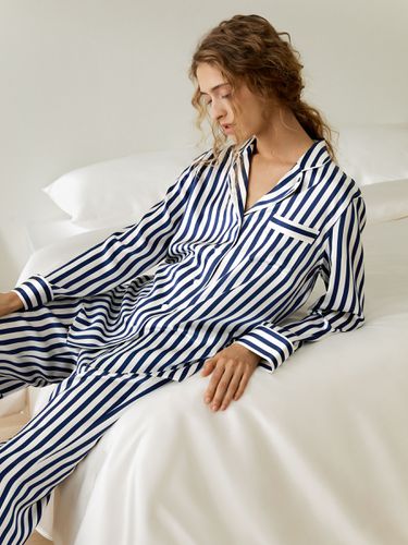 LILYSILK Pyjama Soie - Taille Réglable Avec Soie Cravate 19 Momme Soie Conçu Pour La Beauté Une Meilleure Peau XL - LILYSILK - Modalova