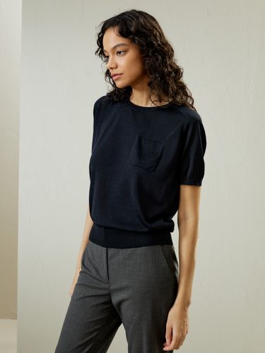 LILYSILK Tee Shirt 100 Soie Encolure Élastiquée, Épaule Cavalière 100% Soie Naturelle Une Touche D'Élégance Dans Votre Vie S - LILYSILK - Modalova