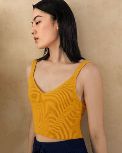 LILYSILK Haut En Cachemire, Cachemire De Haute Qualité, Doux Pour La Peau Et Respirant, Crop Top En Maille De Cachemire - LILYSILK - Modalova