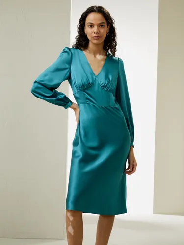 LILYSILK Robe Soie Décolleté En V, Forme Ajustée 100% Soie Bonne Qualité Lavable En Machine 34 - LILYSILK - Modalova