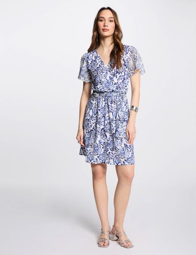 Robe courte droite imprimée - Morgan - Modalova