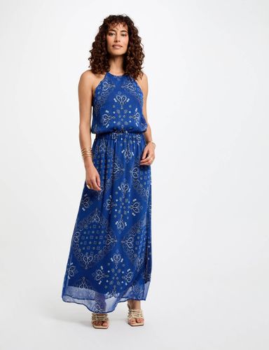 Robe longue droite imprimée - Morgan - Modalova