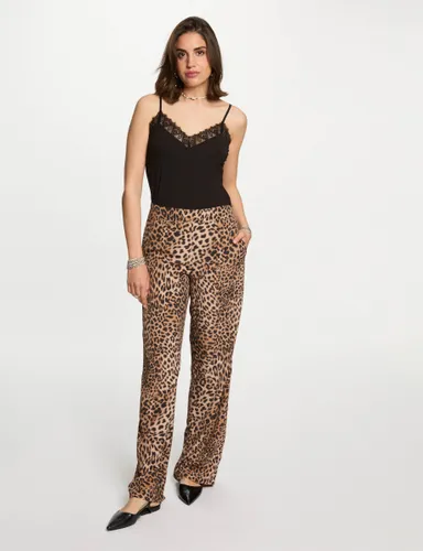 Pantalon large imprimé - Morgan - Modalova
