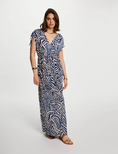 Robe longue droite imprimée - Morgan - Modalova