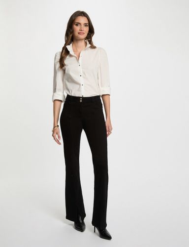 Jeans bootcut avec fentes - Morgan - Modalova