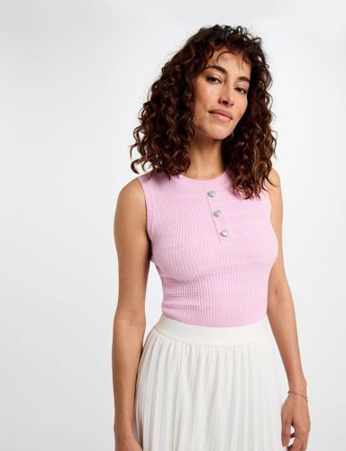 Débardeur maille sans manches - Morgan - Modalova