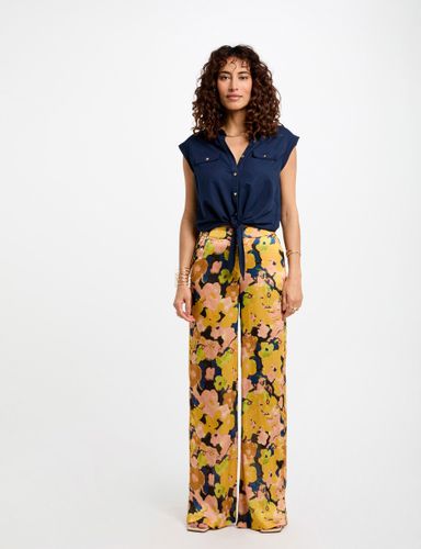 Pantalon large imprimé - Morgan - Modalova