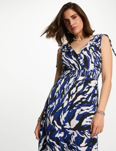 Robe longue droite imprimée - Morgan - Modalova