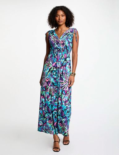 Robe longue droite imprimée - Morgan - Modalova