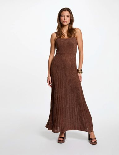 Robe tricot longue droite - Morgan - Modalova