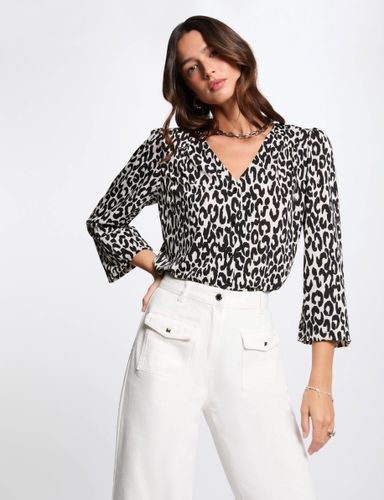 Chemise manches longues blanc femme - Morgan - Modalova