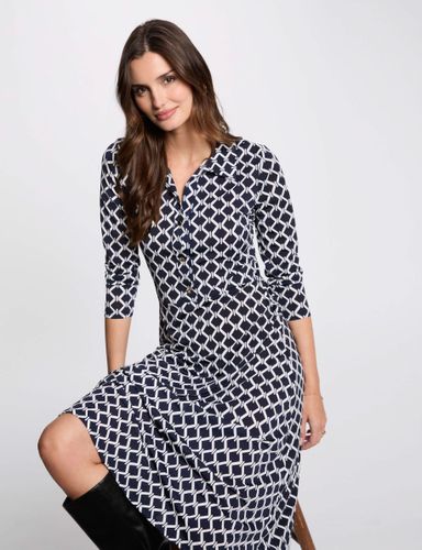 Robe midi droite imprimée - Morgan - Modalova