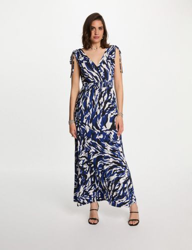 Robe longue droite imprimée - Morgan - Modalova