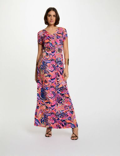 Robe longue droite imprimée - Morgan - Modalova