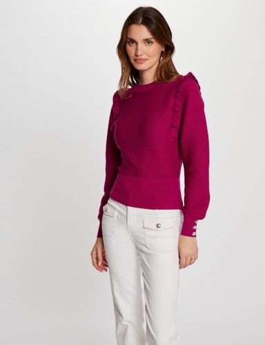 Pull manches longues volants - Morgan - Modalova
