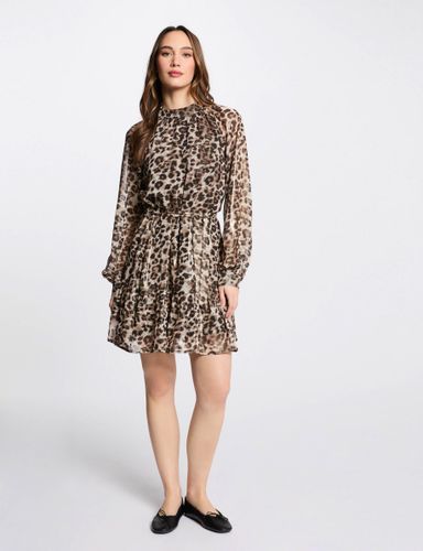 Robe courte droite imprimée - Morgan - Modalova