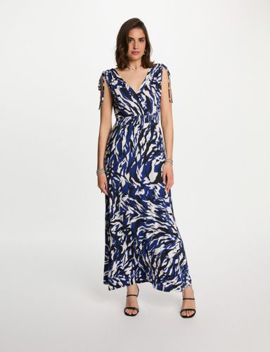 Robe longue droite imprimée - Morgan - Modalova