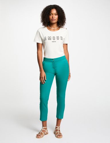 Pantalon cigarette 7/8ème - Morgan - Modalova