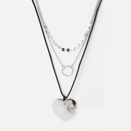 Fabiola set de colliers avec pendentif en forme de coeur - MISAKO - Modalova