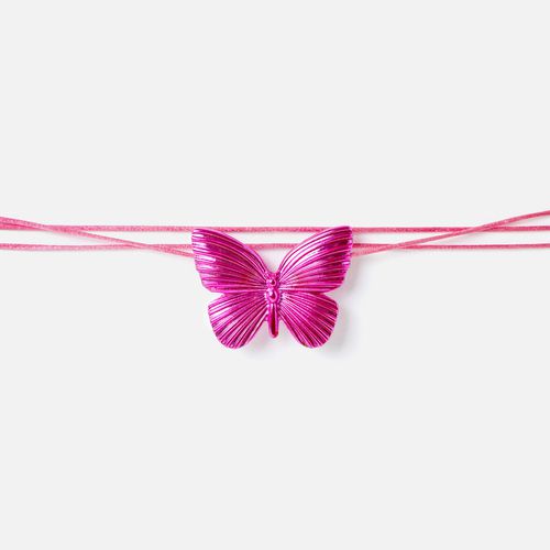 Fly collier type choker avec papillon - MISAKO - Modalova