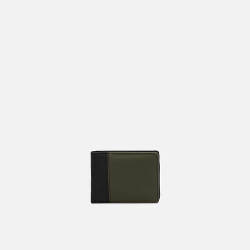 Kronos portefeuille en nylon avec compartiment pour billets de banque, cartes et pièces de monnaie - MISAKO - Modalova